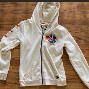 Aviator nation off white sweatshirt. Super soft good condition.